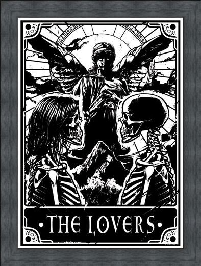 Framed Framed The Lovers - Deadly Tarot