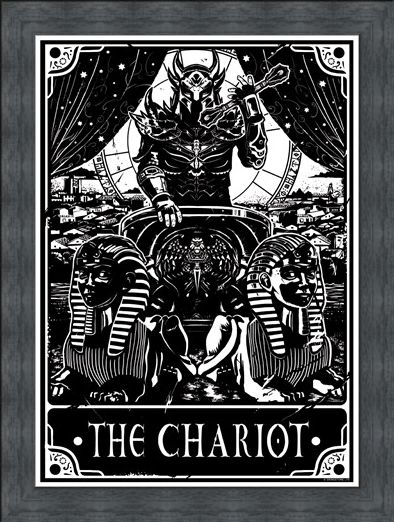 Framed Framed The Chariot - Deadly Tarot