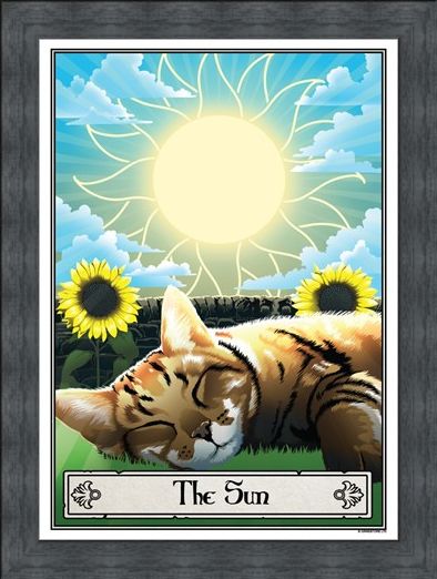 Framed Framed The Sun - Deadly Tarot Felis