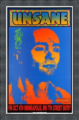Framed Framed Unsane - Frank Kozik