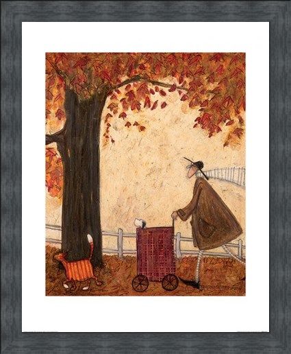 Framed Framed Following The Pumpkin - Sam Toft
