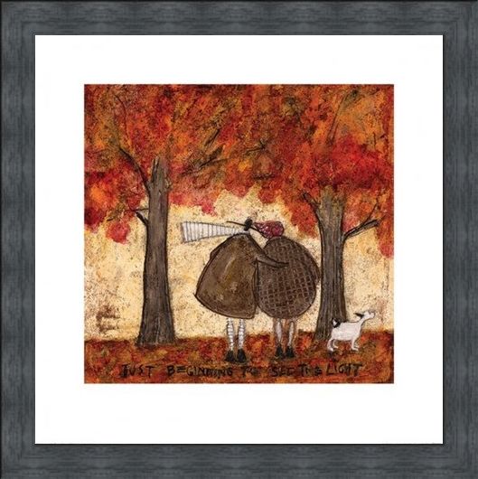 Framed Framed Just Beginning To See The Light - Sam Toft