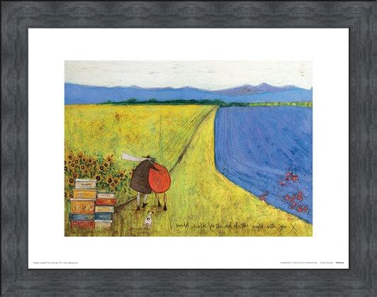 Framed Framed I Would Walk To The End Of The World With You - Sam Toft