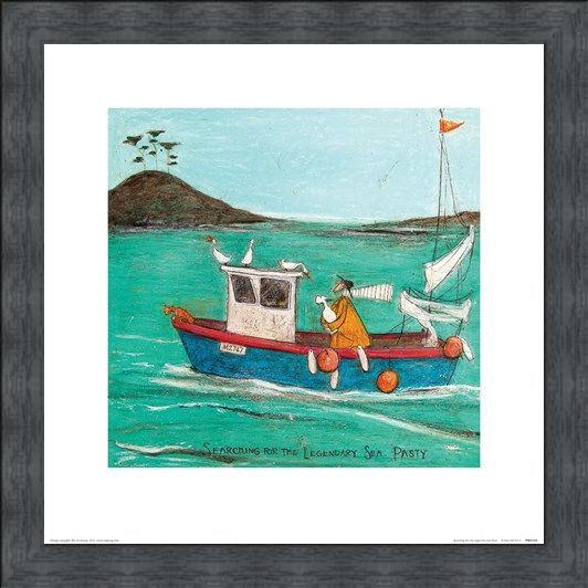 Framed Framed Searching For The Legendary Sea Pasty - Sam Toft