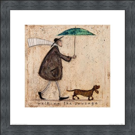 Framed Framed Walking The Sausage - Sam Toft