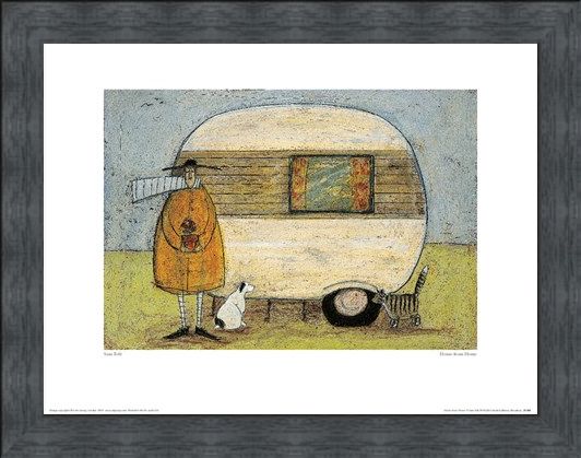 Framed Framed Home From Home - Sam Toft