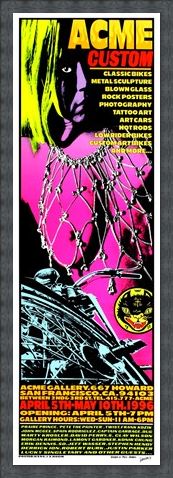 Framed Framed Acme Custom 500 - Frank Kozik