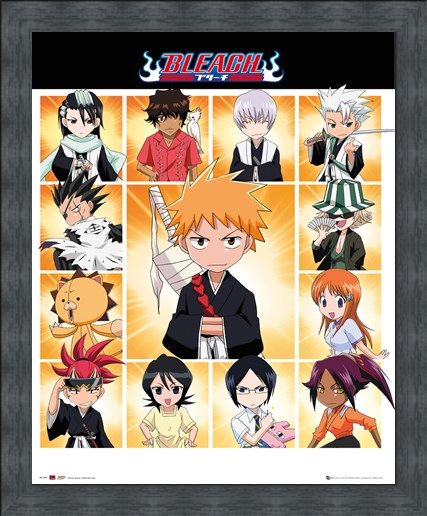 Framed Framed Chibi Characters - Bleach