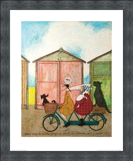 Framed Framed There may be Better Ways to Spend an Afternoon - Sam Toft