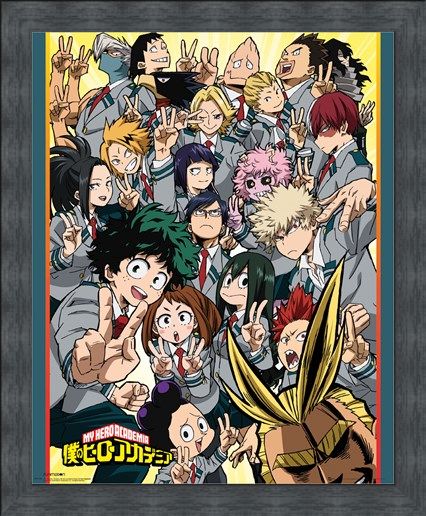 Framed Framed School Compilation - My Hero Academia