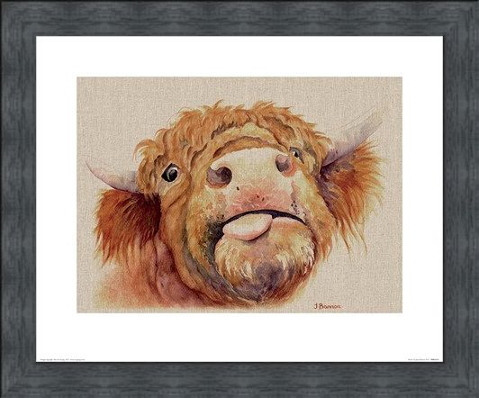 Framed Framed Baxter - Jane Bannon