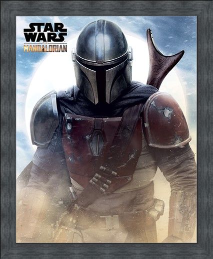 Framed Framed Sand - Star Wars: The Mandalorian