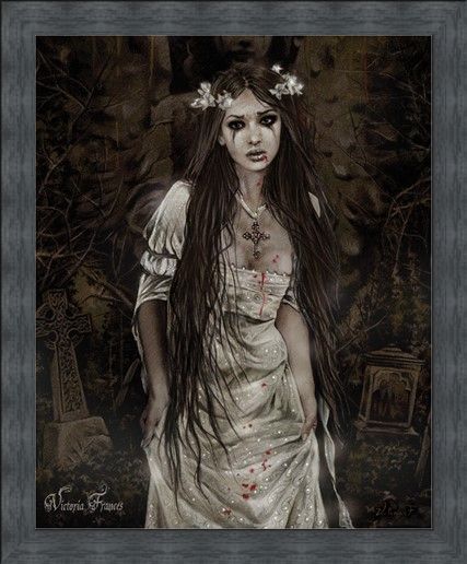 Framed Framed Anatheme The Vampire - Victoria Frances