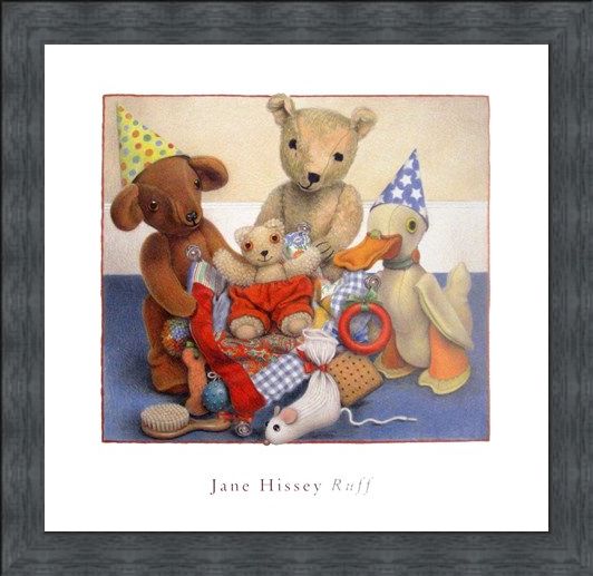 Framed Framed Party Hats - Jane Hissey