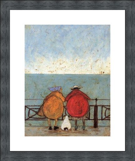 Framed Framed Doris Earwigging - Sam Toft