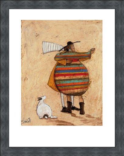 Framed Framed Dancing Cheek to Cheeky - Sam Toft