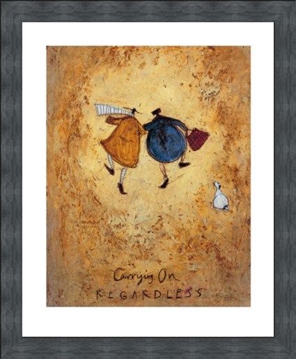 Framed Framed Carrying On Regardless - Sam Toft