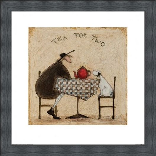 Framed Framed Tea for Two - Sam Toft
