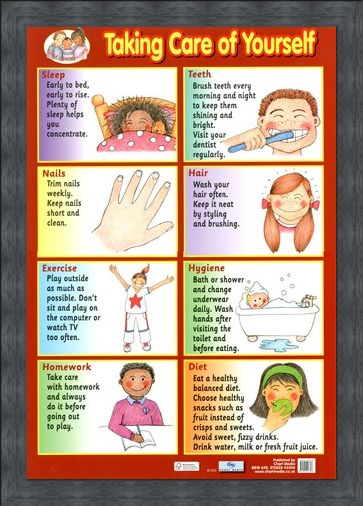 Framed Framed Taking Care of Yourself - A Healthy Lifestyle