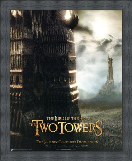 Framed Framed The Two Towers - Lord of the Rings