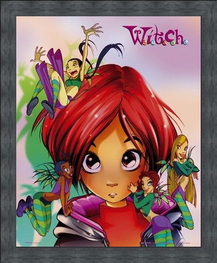 Framed Framed Will and Friends - Disney's W.I.T.C.H.