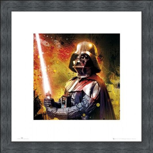 Framed Framed Darth Vader - Star Wars
