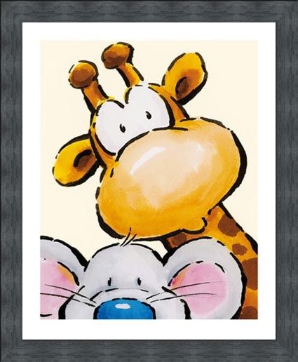 Framed Framed Funny Friends I - Jean Paul