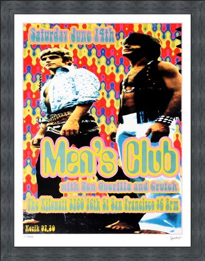 Framed Framed Men's Club - Frank Kozik