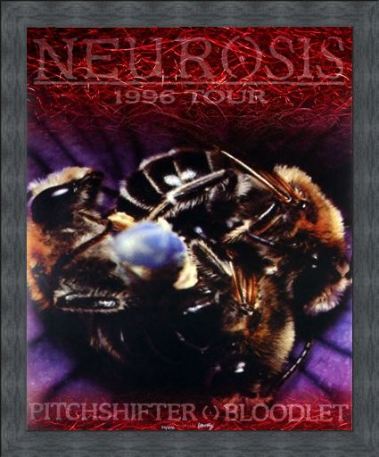 Framed Framed Neurosis 1996 Tour - Frank Kozik