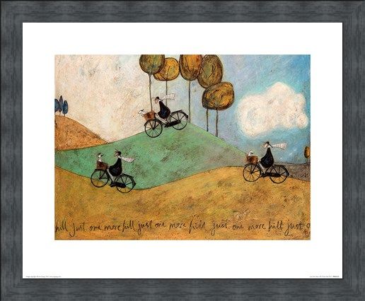 Framed Framed Just One More Hill - Sam Toft