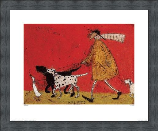 Framed Framed Walkies - Sam Toft