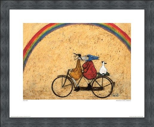 Framed Framed Somewhere Under A Rainbow - Sam Toft