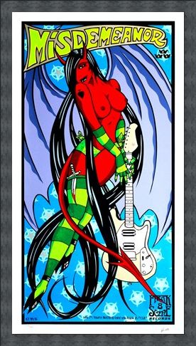 Framed Framed Misdemeanor - Frank Kozik