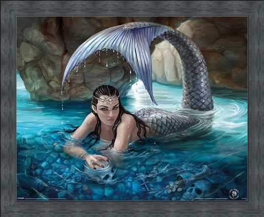 Framed Framed Hidden Depths - Anne Stokes