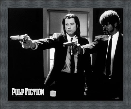Framed Framed Vincent and Jules - Pulp Fiction