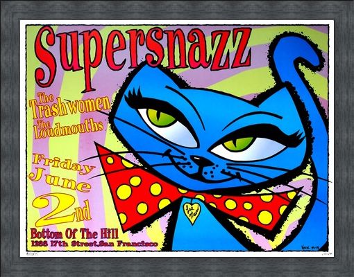 Framed Framed Supersnazz - Frank Kozik
