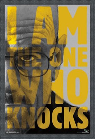 Framed Framed I Am The One Who Knocks - Breaking Bad