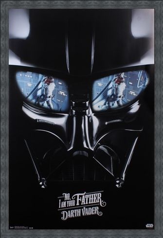 Framed Framed Darth Vader - I Am Your Father - Star Wars