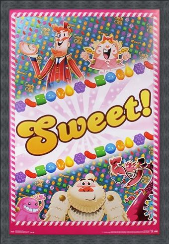 Framed Framed Sweet! - Candy Crush