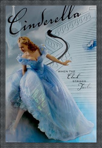 Framed Framed When The Clock Strikes Twelve - Cinderella