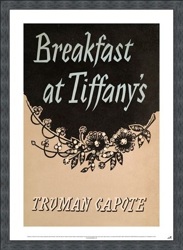 Framed Framed Breakfast At Tiffany's - Truman Capote