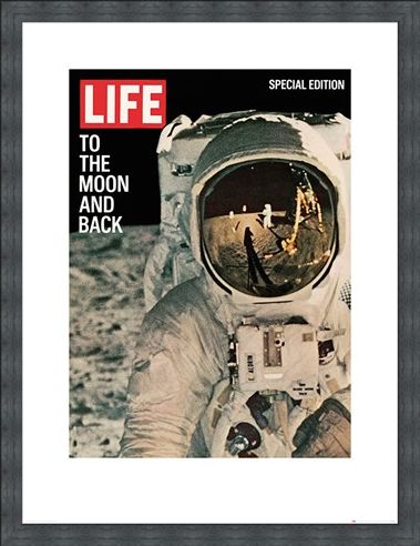 Framed Framed Life Cover - To the Moon and Back - Time Life