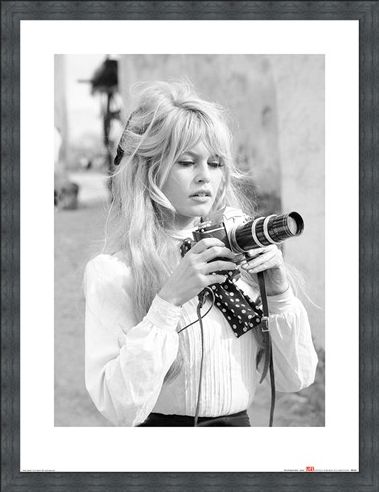 Framed Framed Brigitte Bardot - Camera - Time Life