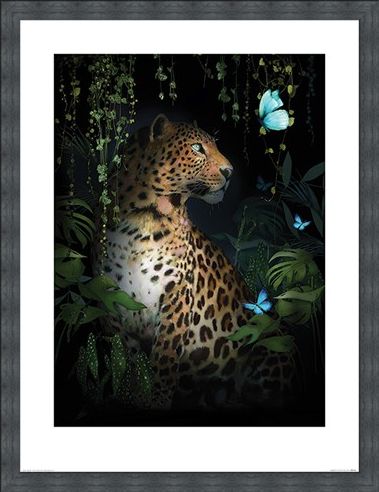 Framed Framed Leopard - Summer Thornton