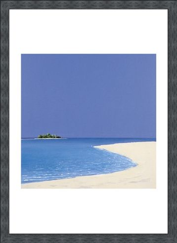 Framed Framed Island in the Sun I - Werner Eick