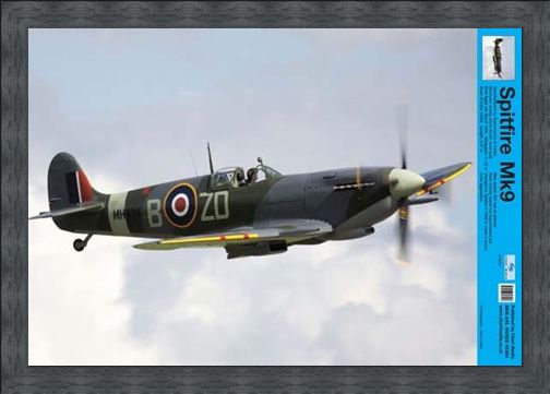Framed Framed Spitfire - Learn The Ways of the Skies