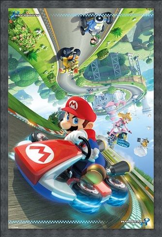 Framed Framed Flip - Mario Kart 8