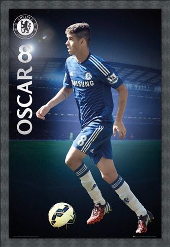 Framed Framed Oscar - Chelsea Football Club