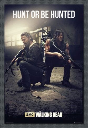 Framed Framed Hunt Or Be Hunted - The Walking Dead