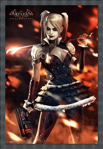 Framed Framed Harley Quinn - Batman Arkham Knight